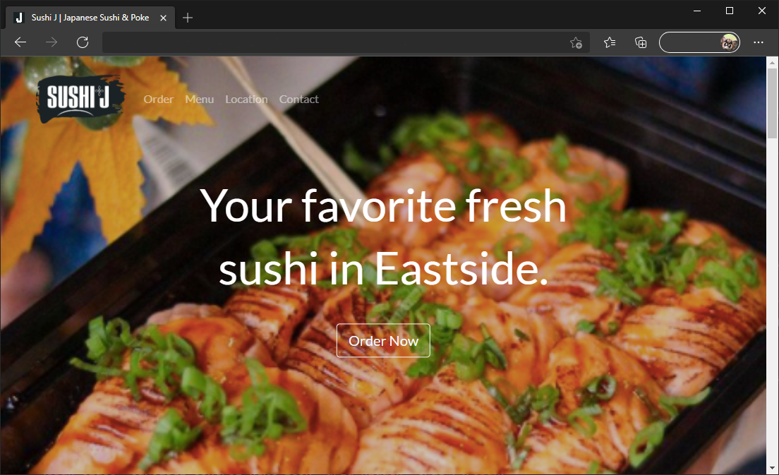 SushiJ website image